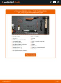 Jak wymienić Łożysko koła Focus Mk2 Kombi (DA_, FFS, DS) 1.6 TDCi