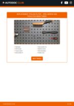 How to replace and adjust Caliper bracket OPEL MERIVA: pdf tutorial