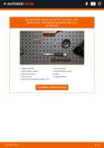 Instalación Almohadilla de tope suspensión & guardapolvos amortiguador OPEL MERIVA - tutorial paso a paso