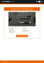 DIY εγχειρίδιο για την αντικατάσταση Ταινία ελαστική, σύστημα εξάτμισης στο SUBARU LIBERO 2000