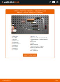 Jak provést výměnu: Tlumic perovani Meriva A (X03) 1.7 CDTI (E75)