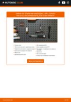 Смяна на Ремонтен Комплект Спирачен Апарат на OPEL CROSSLAND X: ръководство pdf