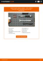 Como substituir O2 sensor OPEL ASTRA G Estate (F35_) - manual online