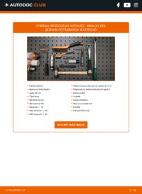 Jak provést výměnu: Brzdovy kotouc X3 (E83) 2.0d