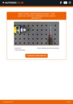 Mudar Amortecedores de bagageira SEAT faça você mesmo - manual online pdf