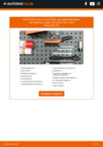Βήμα-βήμα PDF οδηγιών για να αλλάξετε Ελαστικοί σωλήνες φρένων (μαρκούτσια) σε VW SCIROCCO (53B)