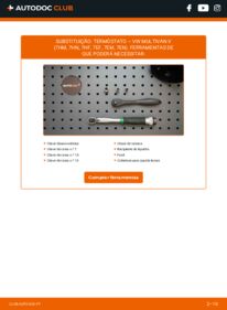 Como realizar a substituição de Termóstato 2.5 TDI VW Multivan T5