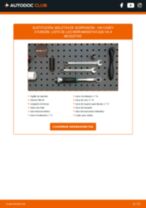 Cómo cambiar y ajustar Sensor de pastillas de freno VW CADDY: tutorial pdf