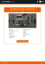 Stap-voor-stap PDF-handleidingen over het veranderen van NISSAN Largo MPV (W30) Bladveren