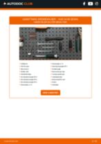 Online manual til udskiftning på egen hånd af Bremseklods slidindikator på Skoda Octavia 2 Combi