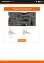 Online manual til udskiftning på egen hånd af Støddæmper fjeder på AUDI A4 (8D2, B5)
