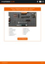 Online-ohjekirja, kuinka vaihtaa Etujarrusatulan korjaussarja Skoda Superb 3t -malliin
