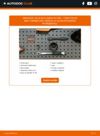 Kako izvesti menjavo: Oljni filter Focus Mk4 Turnier (HP) 1.5 EcoBoost