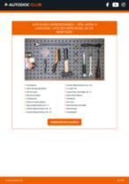 Auswechseln Startergenerator OPEL ASTRA: PDF kostenlos