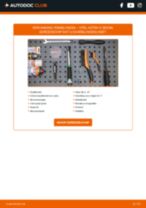 Stap-voor-stap PDF-handleidingen over het veranderen van OPEL ASTRA H Saloon (L69) Remblokken