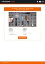 Hvordan bytte Bremsecaliper reparasjonssett CITROËN C2 - guide online