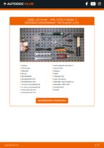 Online kézikönyv – saját kezű OPEL CROSSLAND X Fagyálló hűtőfolyadék csere