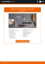 Manual online sobre a substituição de Kit de montagem da rótula de suspensão em MERCEDES-BENZ PONTON (W121)