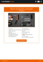 Онлайн ръководство за смяна на Спирачни апарати в AUDI A4 Avant (8ED, B7)