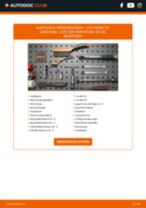 OPEL AGILA Handbremsbeläge vorne tauschen: Handbuch pdf