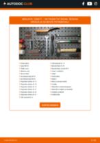 Vodič PDF po korakih za menjavo SUBARU FORESTER (SF) Hladilnik polnilnega zraka