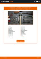 Udskiftning af Bremsekaliber Reparationssæt PEUGEOT 208: manual pdf
