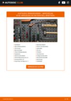 Lichtmaschinenregler auswechseln MERCEDES-BENZ M-CLASS: Werkstatthandbuch