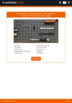 Step by step PDF-tutorial on Lambda Sensor OPEL MERIVA B replacement
