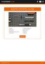 How to change Lambda sensors on OPEL ZAFIRA TOURER C (P12) - manual online