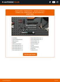 Wie der Wechsel durchführt wird: Thermostat Skoda Octavia Combi 1.9 TDI tauschen