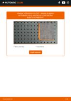 Ako vymeniť a regulovať Vzduchový filter NISSAN ALMERA: sprievodca pdf