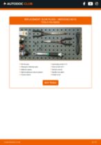 PDF replacement tutorial: Glow plug MERCEDES-BENZ E-Class Saloon (W210)