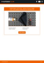 Hvordan skifter man Luftfilter SKODA OCTAVIA Combi (1U5) - manual online