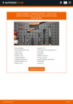 PDF manuel de changement disque de frein CUPRA Leon Sportstourer (KL8) arrière et avant
