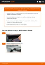 Manual DIY sobre como substituir o Filtro do Habitáculo no SEAT ATECA