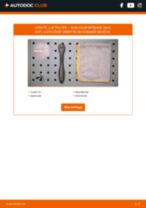 Hur byter man och justera Motorluftfilter AUDI A3: pdf instruktioner