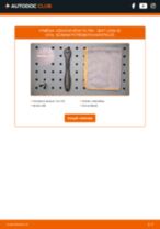 Online návod jak vyměnit Vzduchovy filtr na SEAT LEON SC (5F5)