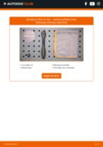 SKODA SUPERB Variklio oro filtras keitimas: nemokamas pdf
