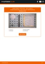 Udskiftning af Luftfilter SEAT LEON ST Box Body / Estate (5F8): manual pdf