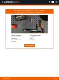 Kuidas välja vahetamist läbi viia: VW Atlas (CA1) 3.6 FSI Õlifilter