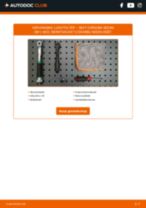 De professionele reparatiehandleiding voor Interieurfilter-vervanging in je Seat Cordoba 6K1 1.9 SDI