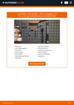 SEAT ALHAMBRA (710, 711) ABS Sensor: Schrittweises Handbuch im PDF-Format zum Wechsel