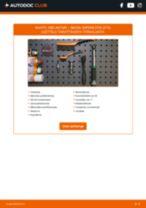 Vaiheittainen PDF-opas: kuinka vaihtaa Skoda Roomster 5j -mallin Hammastangon Suojakumi