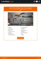 Den professionelle guide til udskiftning af Kileribberem på din SEAT Alhambra 7N 1.4 TSI