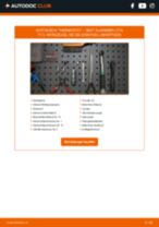 SEAT ALHAMBRA (710, 711) Thermostat: Schrittweises Handbuch im PDF-Format zum Wechsel