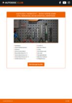 SKODA SUPERB Estate (3T5) Thermostat: Schrittweises Handbuch im PDF-Format zum Wechsel