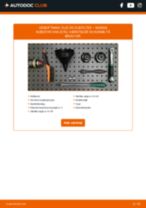 Trin-for-trin PDF-tutorial om skift af NISSAN KUBISTAR Box (X80) Oliefilter