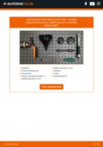 Stap-voor-stap PDF-handleidingen over het veranderen van NISSAN KUBISTAR Box (X80) Oliefilter