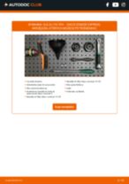 Samodzielna wymiana Filtr oleju silnikowego DACIA - online instrukcje pdf