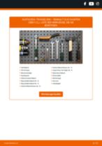 RENAULT CLIO II Box (SB0/1/2_) Traggelenk: Schrittweises Handbuch im PDF-Format zum Wechsel